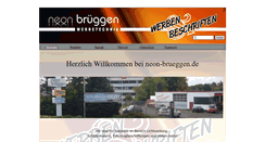 Desktop Screenshot of neon-brueggen.de